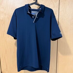 Twillory Men's Performance Polo - Contrasts - L / Navy White Contrast